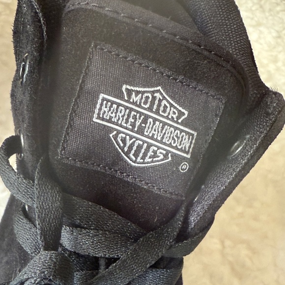 Harley-Davidson Black High-Top Sneakers - Picture 6 of 11